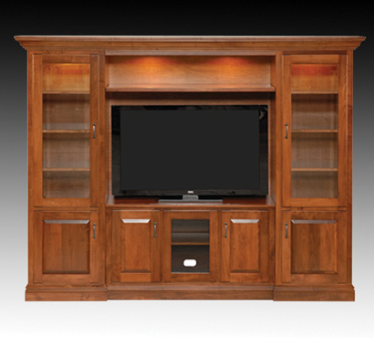 Integ Wood Products Amish Wall Unit